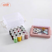 Hộp kim chỉ 2 tầng