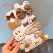 Set 9 kẹp mái trà sữa