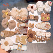 Set 9 kẹp mái trà sữa