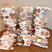 Set 9 kẹp mái trà sữa