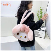 Túi đeo lông thú size lớn MB