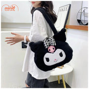 Túi đeo lông thú size lớn MB