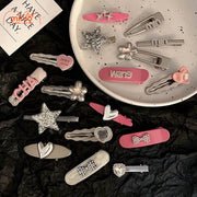 Set 6 kẹp Min Wang đính đá