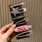 Set 6 kẹp Min Wang đính đá