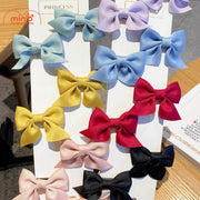 Set 2 kẹp nơ vải DH