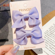 Set 2 kẹp nơ vải DH