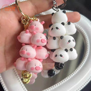 Móc khóa thú chùm PM