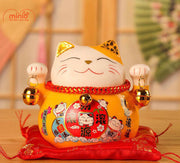 Mèo thần tài cao 11cm