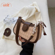 Túi xách 2133 ghép khăn TTTL