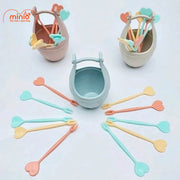 Bộ 10 đĩa ăn trái cây