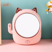 Gương mèo thần tài hộp