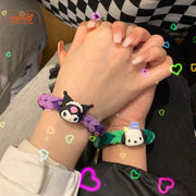 Dây buộc tóc thắt bím charm thú