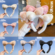 Cài tóc tai mèo quả bông