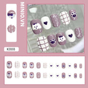 Móng giả cute kèm miếng dán MB