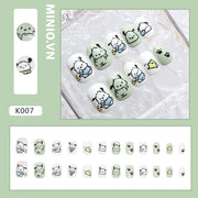 Móng giả cute kèm miếng dán MB