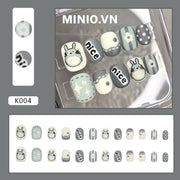 Móng giả cute kèm miếng dán MB