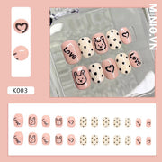 Móng giả cute kèm miếng dán MB