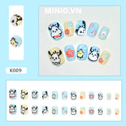 Móng giả cute kèm miếng dán MB