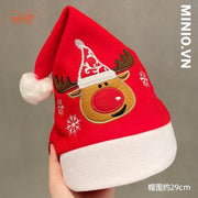 Nón Noel thêu