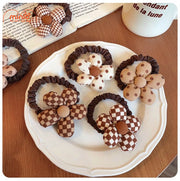 Dây cột tóc bông hoa PK