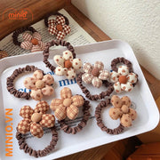 Dây cột tóc bông hoa PK