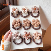 Dây cột tóc bông hoa PK