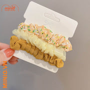 Set 3 dây cột tóc Vintage