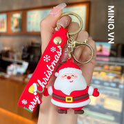 Móc khóa ông bà già Noel DH