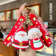 Móc khóa ông bà già Noel DH