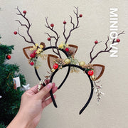 Cài Noel sừng tuần lộc xịn