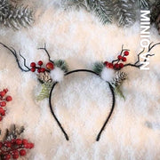 Cài Noel sừng tuần lộc xịn