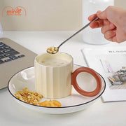 Ly cốc sứ sọc lùn