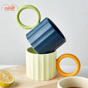 Ly cốc sứ sọc lùn