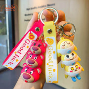 Móc khóa chuỗi 3 đầu