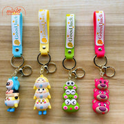 Móc khóa chuỗi 3 đầu