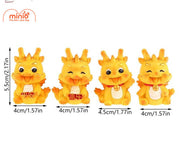 Tượng rồng vàng may mắn tài lộc
