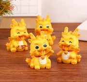 Tượng rồng vàng may mắn tài lộc