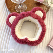 Băng đô gấu dâu trơn