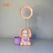 Đèn bàn hoa phi hành gia 2 chế độ