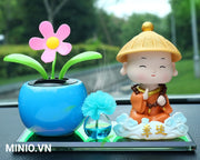 Set chú tiểu, lọ hoa lắc kèm tinh dầu