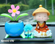 Set chú tiểu, lọ hoa lắc kèm tinh dầu