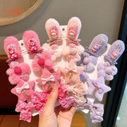 Vỉ kẹp mái lông tai thỏ