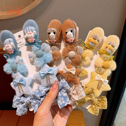 Vỉ kẹp mái lông tai thỏ