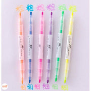 Set 6c bút highlight 12 màu