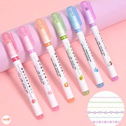 Hộp 6 bút con lăn vẽ viền