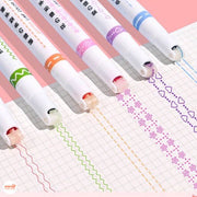 Hộp 6 bút con lăn vẽ viền