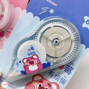 Bút xoá kéo gấu dâu