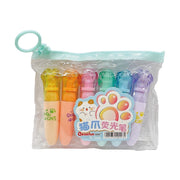 Set 6 bút highlight hình chân mèo
