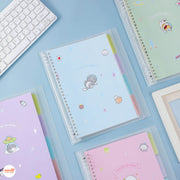 Sổ A5 còng sắt phân trang