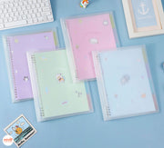 Sổ A5 còng sắt phân trang